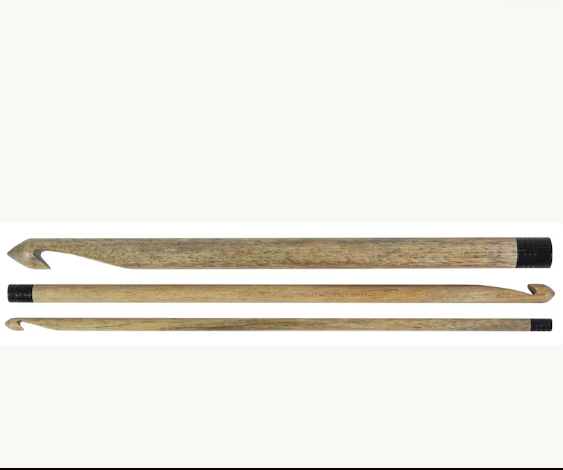 Driftwood 6" Crochet Hook US I9 5.5mm