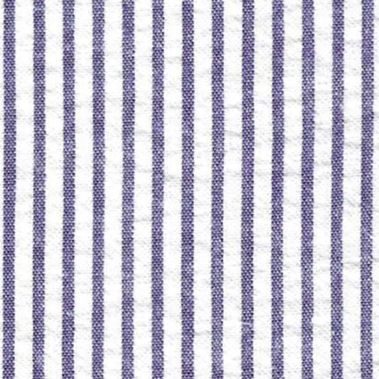 Grape Mini Stripe Seersucker S/S