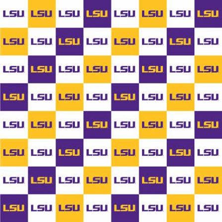 LSU Tigers Squares Digitally