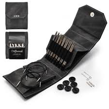 LYKKE Driftwood 5" Interchangeable Knitting Needle Starter Set