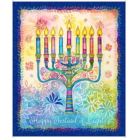 Happy Festival Lights Multi Panel